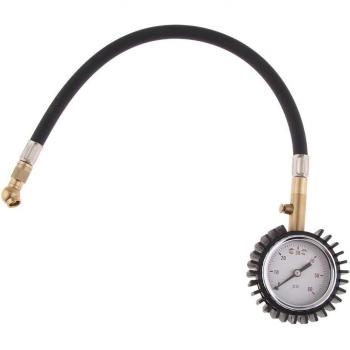 Kompakte Luftpumpe mit Manometer für Fahrzeuge