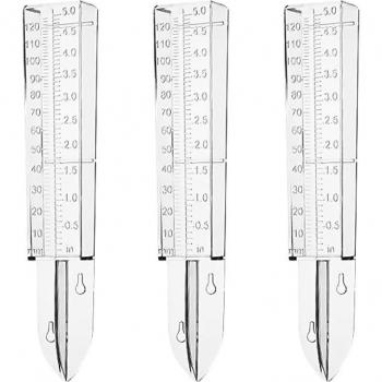 Outil de mesure de pluie en verre avec tube interchangeable