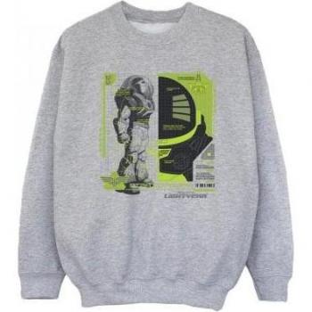 Girls' Buzz Lightyear Tech Panel Sweatshirt by Disney