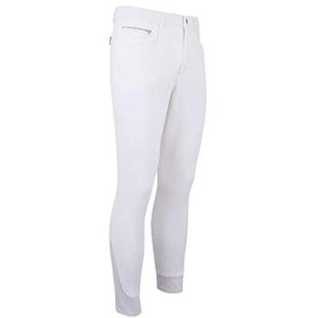 Culotte Easy Rider ERVictor avec Grip Genou (Blanc, 44)