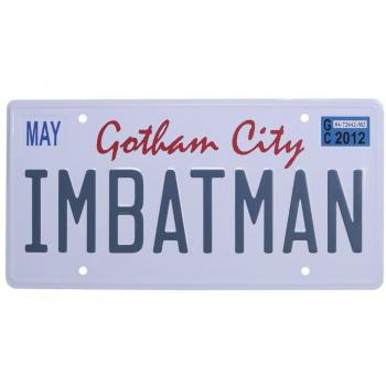 Placa de hierro Batman