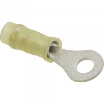 Capocorda ad anello parzialmente isolato 6,60 mm² giallo Ø foro 4,17 mm