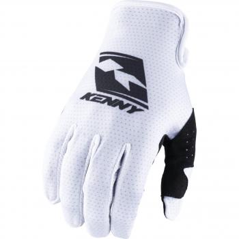 Motorradhandschuhe Kenny Race Weiß