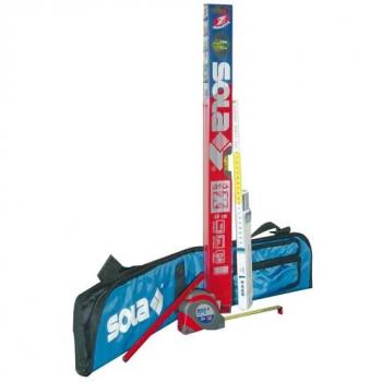 Sac Multi‑Outils BigX de Fraschetti – 100 cm, Niveau, Ruban, Mesure Double, Crayon