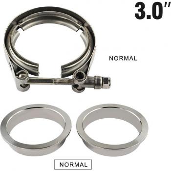 Conjunto de Brida de Escape de Acero Inoxidable