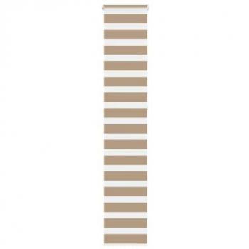 Store Zèbre 4014589 – Largeur 45,9 cm polyester Marron Sable