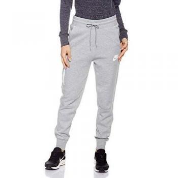 Nike Damen Sportswear Hosen Tech Fleece, Dunkelgrau Heather / Matte Silber/Weiß, L, Referenz 931828-063