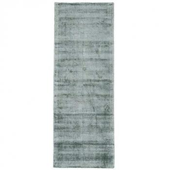 Ava Dark Mint Viscose Silky Runner 80 x 600cm