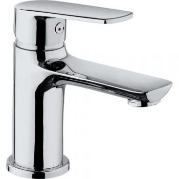 Miscelatore Lavabo Maurer Alba Ø35mm Ottone Cromato con Scarico Click-Clack