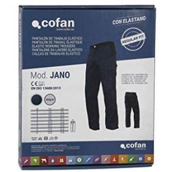 Pantalone da lavoro Jano Regular Fit Blu Marino/Nero T-38