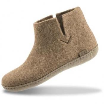 Glerups Comfort Low Boots met Zandkleurige Zeepaardzool