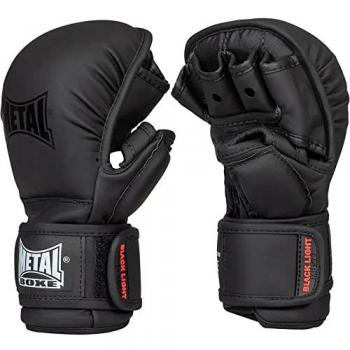 Gants d'entraînement de MMA avec pouce Metal Boxe