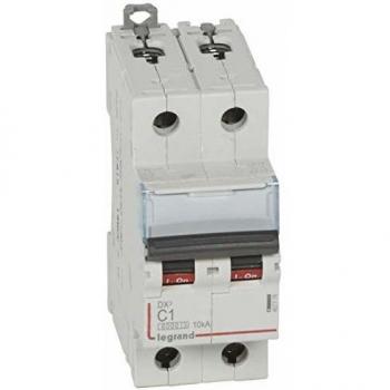 Interruptor Legrand DX³6000 – 2P, Curva C, 10 kA