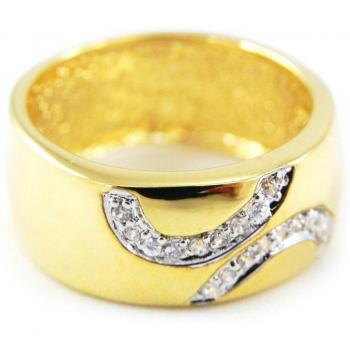 Bague 'Cléopâtre' en Or Doré