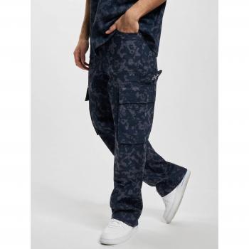 Sean John Herren Cargohose, M, Dunkelblau, Script Logo