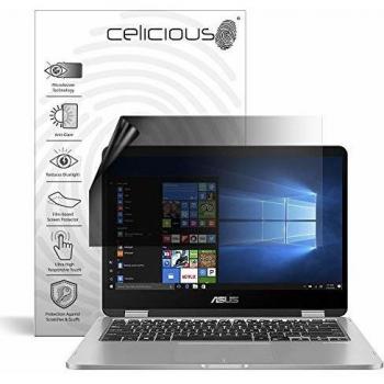 Celicious Privacy Lite 2-Way Anti-Glare Anti-Spy Protection Film for Asus VivoBook Flip 14 TP410