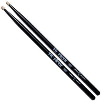 Baquetas de Batería Vic Firth American Classic 5A Hickory Punta Negra