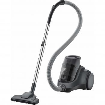 Electrolux EC41-4T Ease C4 Aspirapolvere Senza Sacco, 750 W, 1.8 Litri, 80 Decibel, Acciaio, Grigio Tungsteno
