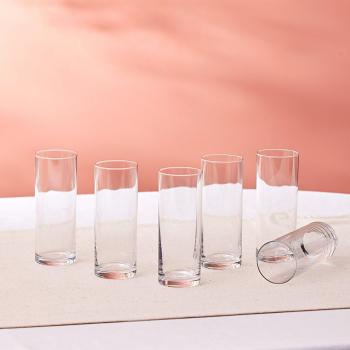 Karaca Saki 6‑teiliges Highball‑Glas‑Set, 195 ml, Transparent – One Size