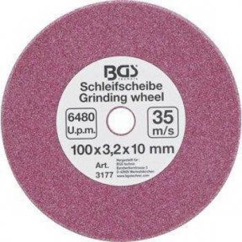 Bgs Technic disque abrasif 100 x 3,2 x 10 mm