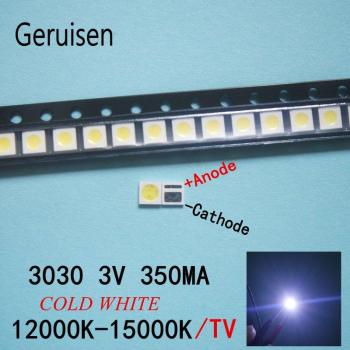 1000PCS 1.8W Cool White 3030 SMD LED for TV Backlighting