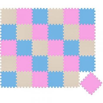 LittleTom 27-Piece Interlocking Baby Play Mat