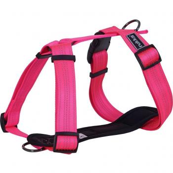 Harnais Rukka® Form Neon, rose pour chien