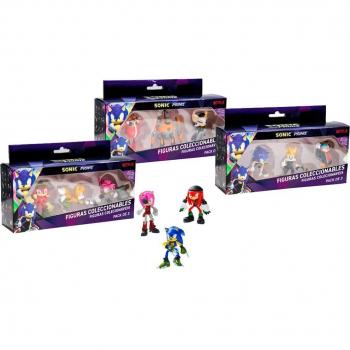 Surtido de figuras pack de 3 sonic
