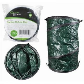 Green 120L Pop-Up Garden Waste Bag