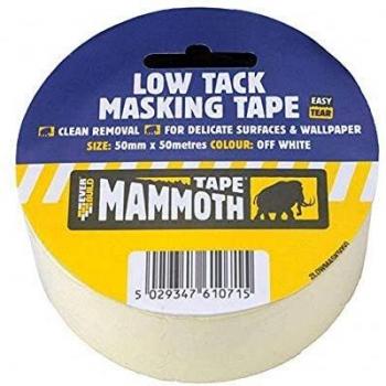 Mmth Low Tack Masking Tape 25mm x 25m