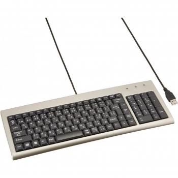 Sanwa Supply Moderne Tastatur 105 Tasten USB SKB-SL02U schwarz