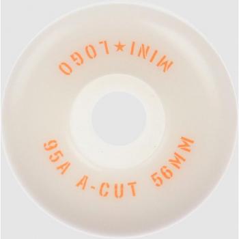 Mini Logo A‑Cut 95A 52 mm ruote bianche (One Size)