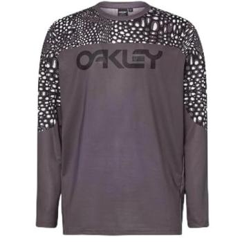 Maglia Enduro Oakley Maven Coast a maniche lunghe, colore nero distorto