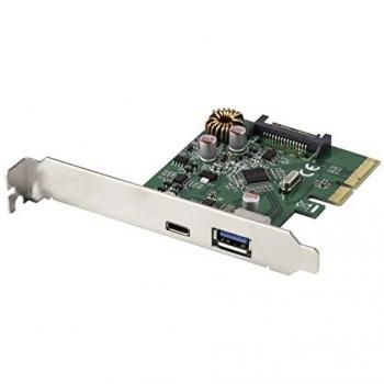 PCIe Lindy 2‑Slot USB 3.1 Card