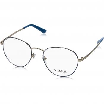 Vogue 0Vo4024 Cornici in Vetro, Multicolore (Blu Opaco/Argento), con Design Multicolore