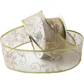 Fil Filaire Paillette Noël 50 Yds pour Mariage