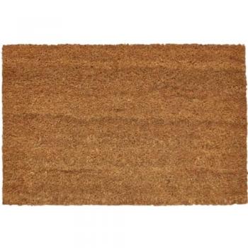 Felpudo Antideslizante de PVC con Fibra de Coco Natural para Entrada de Casa