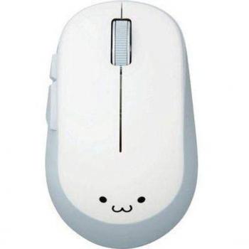 ELECOM White Wireless BlueLED Mouse