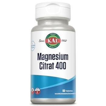 Magnesiumcitrat 400 mg Tabletten zur Unterstützung des Nervensystems