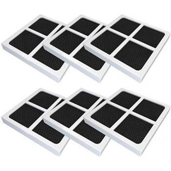 Filtro desodorizante de aire para refrigerador 6 uds, apto para Kenmore 469918 / LG LT120F
