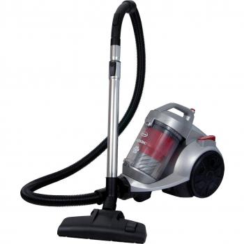 Russell Hobbs RHUV5601 Motion2 Pet 3L Bagless Cylinder Vacuum Cleaner in Silver/Red