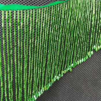 90cm Decorative Crystal Lace Ribbon with Beads