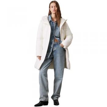 Calvin Klein Jeans Daunenjacken LOGO BELT LONG PUFFER