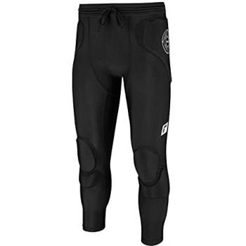 Short de compression Reusch 3/4 pour homme – noir – football