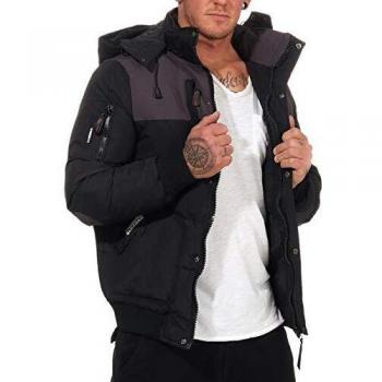 Geographical Norway Herrenjacke Winter H-225 Schwarz 2XL