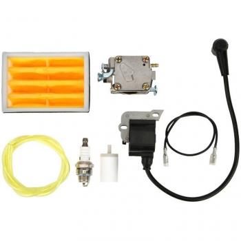 Kit de Rechange Filtre Air-Carburant Jeffergarden + Bobine Allumage, Tronçonneuse Husqvarna 268/272 XP