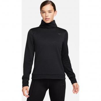 Nike Element Turtleneck Top – Camiseta de mujer en negro