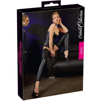 Cottelli XS‑Large Leggings, Schwarz, mit Handgelenk-Halterung für Mädchen