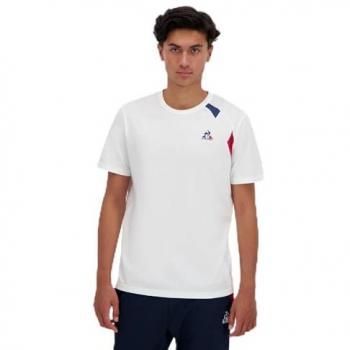New Optical White Homme – Le Coq Sportif T‑Shirt Manches Courtes