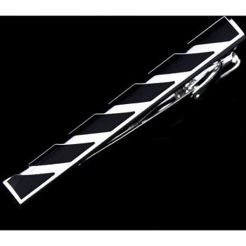Enamel Tie Collar Pin